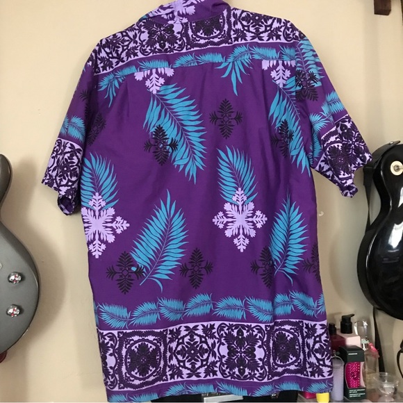 KAD COLLECTION Hawaiian button down - Picture 2 of 6